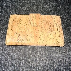 Cork Textured Clutch
